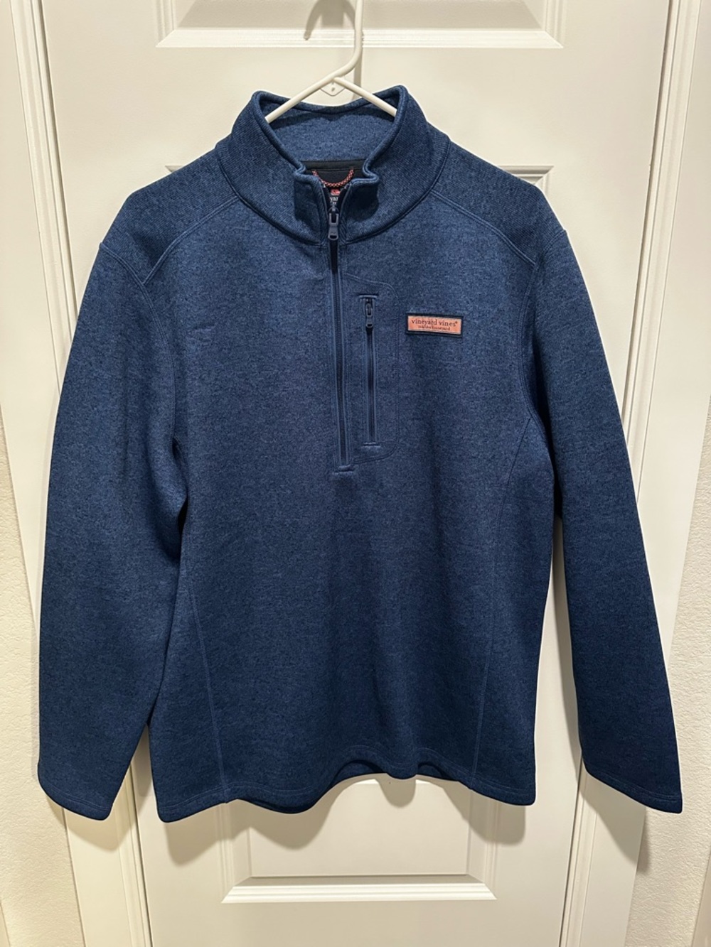 Vineyard Vines Men's Navy Quarter-Zip Pullover
